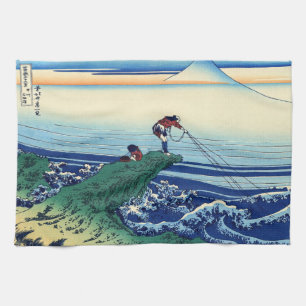 Katsushika Hokusai - Kajikazawa in der Provinz Kai Geschirrtuch