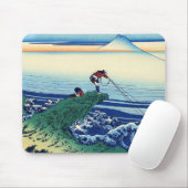 Katsushika Hokusai - Kajikazawa in der Provinz Kai Mousepad (Mit Mouse)