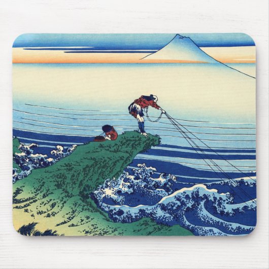Katsushika Hokusai - Kajikazawa in der Provinz Kai Mousepad (Vorne)