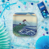 Katsushika Hokusai - Kajikazawa in der Provinz Kai Pappteller (Party)