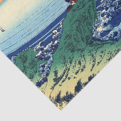 Katsushika Hokusai - Kajikazawa in der Provinz Kai Seidenpapier (Ausschnitt)