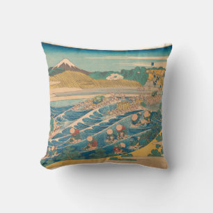 Katsushika Hokusai Kunstwerk Kissen