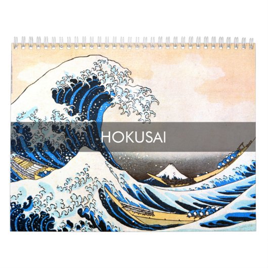 Katsushika Hokusai Masterpiece Kalender (Titelbild)