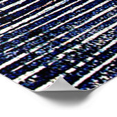 Katsushika Hokusai. Meereswellen Poster (Ecke)