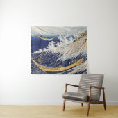 Katsushika Hokusai. Meereswellen Wandteppich (Beispiel (Horizontal))