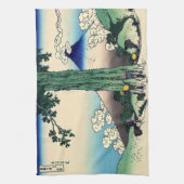 Katsushika Hokusai - Mishima-Pass in der Provinz K Geschirrtuch (Vertikal)