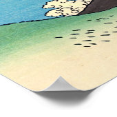 Katsushika Hokusai - Mishima-Pass in der Provinz K Poster (Ecke)