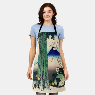 Katsushika Hokusai - Mishima-Pass in der Provinz K Schürze