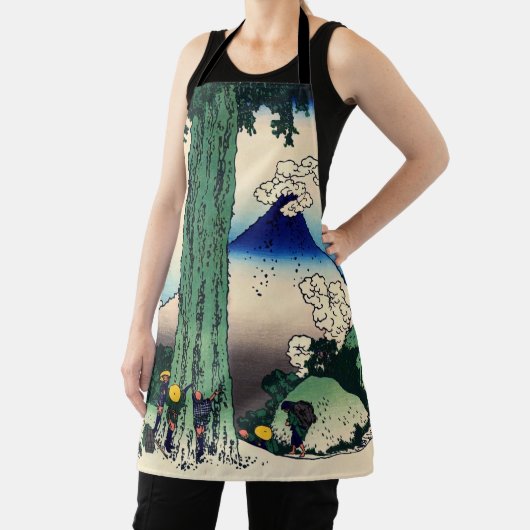 Katsushika Hokusai - Mishima-Pass in der Provinz K Schürze (InSitu)