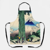 Katsushika Hokusai - Mishima-Pass in der Provinz K Schürze (Vorderseite)