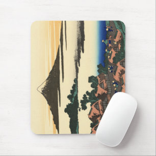 Katsushika Hokusai  Morgendämmerung in der Provinz Mousepad