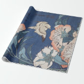 Katsushika Hokusai Pfingstrosen und Kanarienvogel Geschenkpapier (Ungerollt)