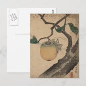 Katsushika Hokusai Postkarte (Vorne/Hinten)