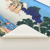 Katsushika Hokusai - Rückseite von Fuji, Fluss Min Sherpadecke (3/4)