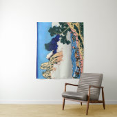 Katsushika Hokusai - Rückseite von Fuji, Fluss Min Wandteppich (Beispiel)