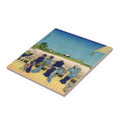 Katsushika Hokusai - Saal Sazai, Temple 500 Rakan Fliese (Seite)