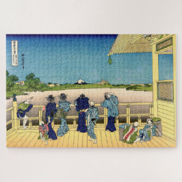 Katsushika Hokusai - Saal Sazai, Temple 500 Rakan Puzzle