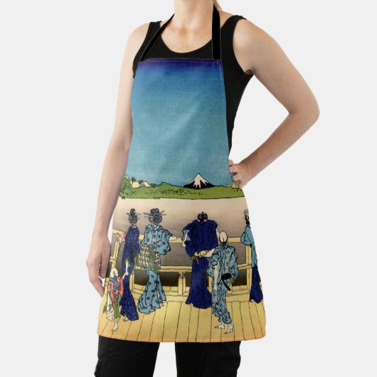 Katsushika Hokusai - Saal Sazai, Temple 500 Rakan Schürze (InSitu)