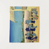 Katsushika Hokusai - Saal Sazai, Temple 500 Rakan Wandteppich (Vorderseite)