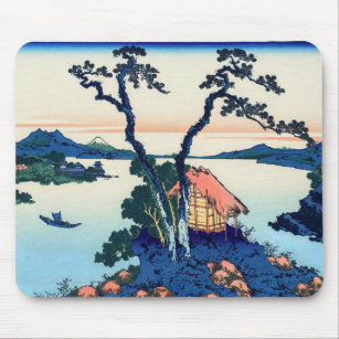 Katsushika Hokusai - Suwa-See in der Provinz Shina Mousepad