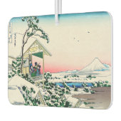 Katsushika Hokusai - Teehaus bei Koishikawa Autolufterfrischer (Links)