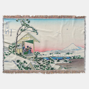 Katsushika Hokusai - Teehaus bei Koishikawa Decke