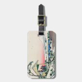 Katsushika Hokusai - Teehaus bei Koishikawa Gepäckanhänger (Vorderseite vertikal)