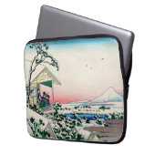 Katsushika Hokusai - Teehaus bei Koishikawa Laptopschutzhülle (Vorderseite Links)