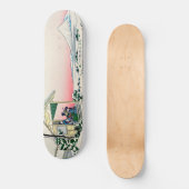 Katsushika Hokusai - Teehaus bei Koishikawa Skateboard (Vorderseite)