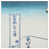 Katsushika Hokusai - Teehaus bei Koishikawa Stoff (Muster)