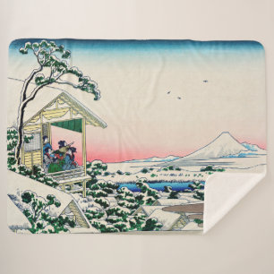 Katsushika Hokusai - Teehaus in Koishikawa Sherpadecke