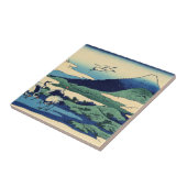 Katsushika Hokusai - Umegawa in der Provinz Sagami Fliese (Seite)