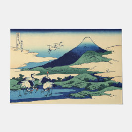 Katsushika Hokusai - Umegawa in der Provinz Sagami Fußmatte