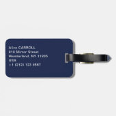 Katsushika Hokusai - Umegawa in der Provinz Sagami Gepäckanhänger (Rückseite horizontal)