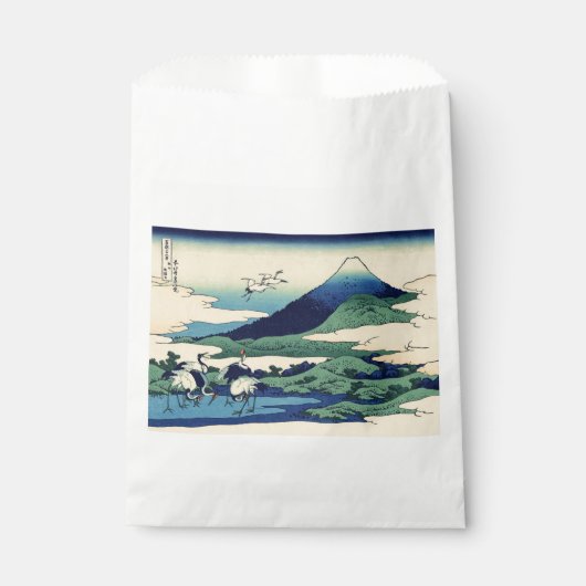 Katsushika Hokusai - Umegawa in der Provinz Sagami Geschenktütchen (Vorderseite)