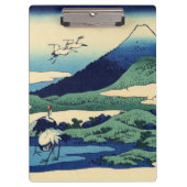 Katsushika Hokusai - Umegawa in der Provinz Sagami Klemmbrett (Vorderseite)