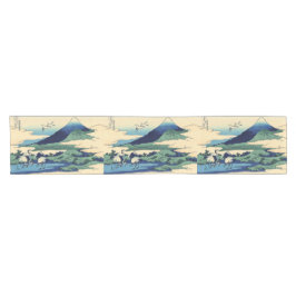 Katsushika Hokusai - Umegawa in der Provinz Sagami Kurzer Tischläufer