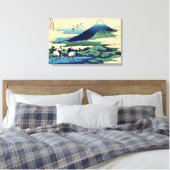 Katsushika Hokusai - Umegawa in der Provinz Sagami Leinwanddruck (Insitu (Schlafzimmer))