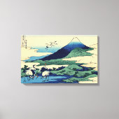 Katsushika Hokusai - Umegawa in der Provinz Sagami Leinwanddruck (Vorderseite)