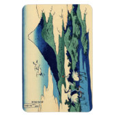 Katsushika Hokusai - Umegawa in der Provinz Sagami Magnet (Vertikal)