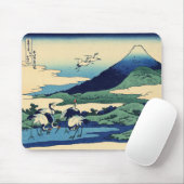 Katsushika Hokusai - Umegawa in der Provinz Sagami Mousepad (Mit Mouse)