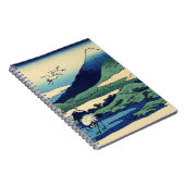 Katsushika Hokusai - Umegawa in der Provinz Sagami Notizblock (Rechte Seite)