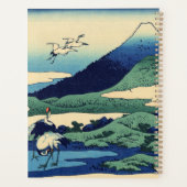 Katsushika Hokusai - Umegawa in der Provinz Sagami Planer (Rückseite)