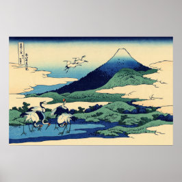 Katsushika Hokusai - Umegawa in der Provinz Sagami Poster