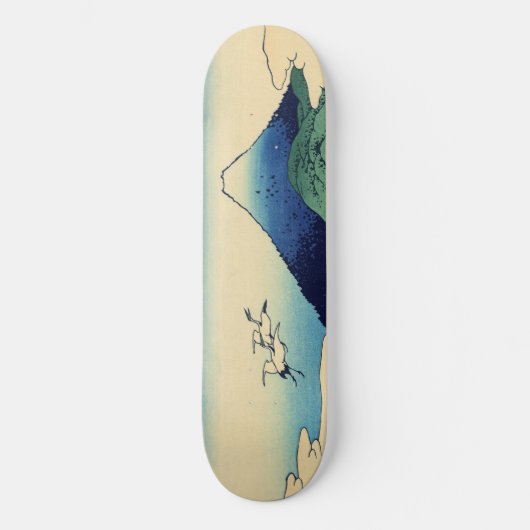 Katsushika Hokusai - Umegawa in der Provinz Sagami Skateboard (Vorderseite)