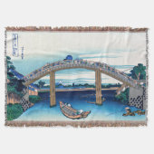 Katsushika Hokusai - Unter der Mannenbrücke, Fukag Decke (Vorderseite)