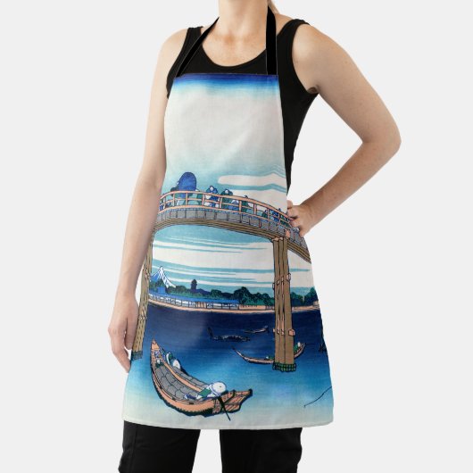 Katsushika Hokusai - Unter der Mannenbrücke, Fukag Schürze (InSitu)