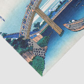 Katsushika Hokusai - Unter der Mannenbrücke, Fukag Seidenpapier (Ausschnitt)