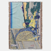 Katsushika Hokusai - Wassermühle in Onden Decke (Vorderseite Vertikal)