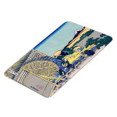 Katsushika Hokusai - Wassermühle in Onden Magnet (Linke Seite)